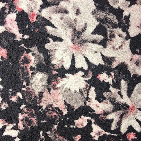 The limited Black Sheer Floral Tunic Top Sz.M Whimsigoth - Picture 6 of 14